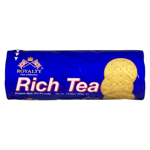 Royalty - English Rich Tea Biscuits 300g, 1 Each