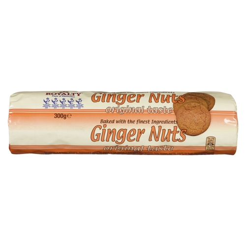 Royalty - Ginger Nuts Biscuits 300g, 1 Each
