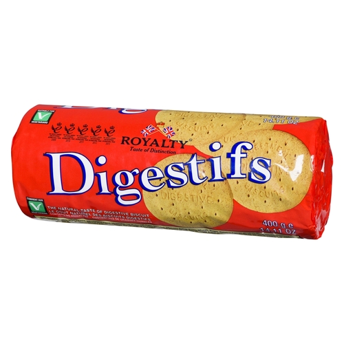 Royalty - Digestive Biscuits 400g, 1 Each