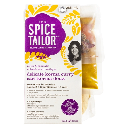 The Spice Tailor - Delicate Korma Curry - Mild 285ml