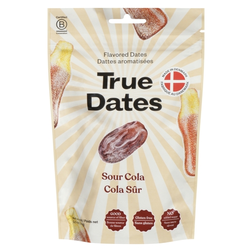 True Dates - Flavoured Dates - Sour Cola 100g, 1 Each