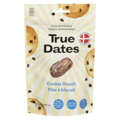 True Dates - Flavoured Dates - Cookie Dough 100g, 1 Each