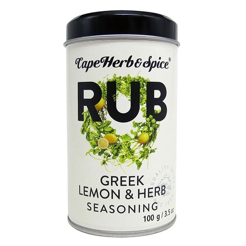 Cape Herb & Spice - Seasoning - Rub - Greek Lemon & Herb 100g