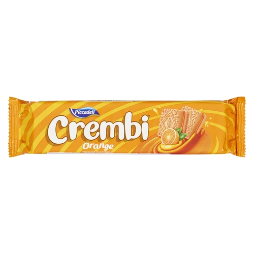 Piccadeli Crembi Orange Flavoured Cream Biscuits 84g, 1 Each