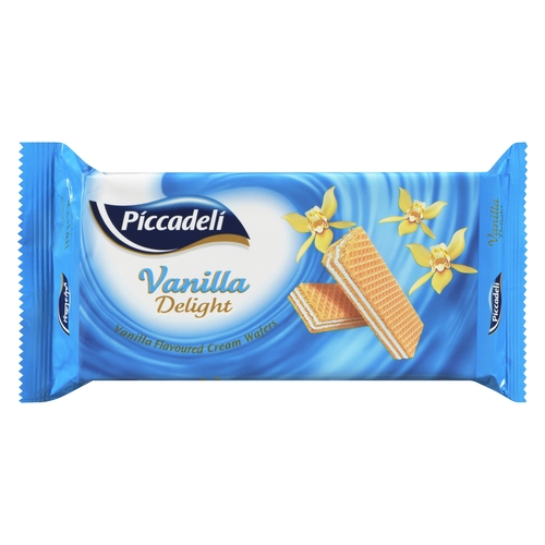 Piccadeli Cream Wafers - Vanilla Delight 75g