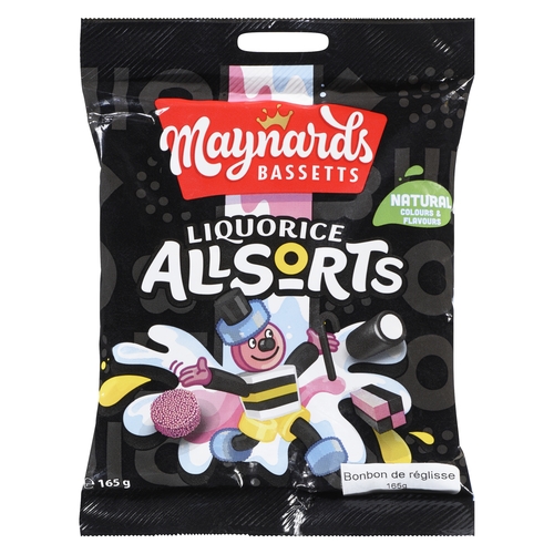 Maynards Bassetts - Liquorice Allsorts 165g, 1 Each
