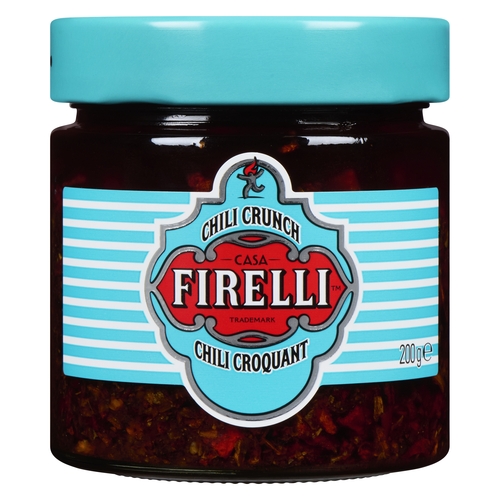 Casa Firelli Chili Crunch - Medium 200g, 1 Each