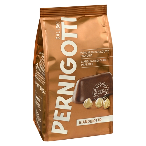 Pernigotti Gianduia Nut Chocolate Pralines Gianduiotti 140g, 1 Each