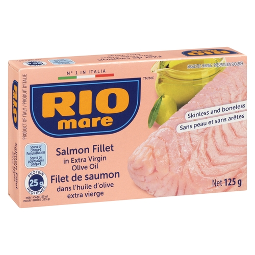 Rio Mare - Salmon Fillet in Extra Virgin Olive Oil 125g