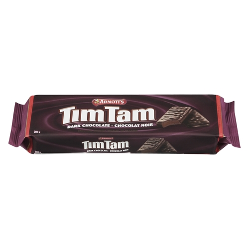 Arnott's - Tim Tam Chocolate Biscuits - Dark 200g, 1 Each